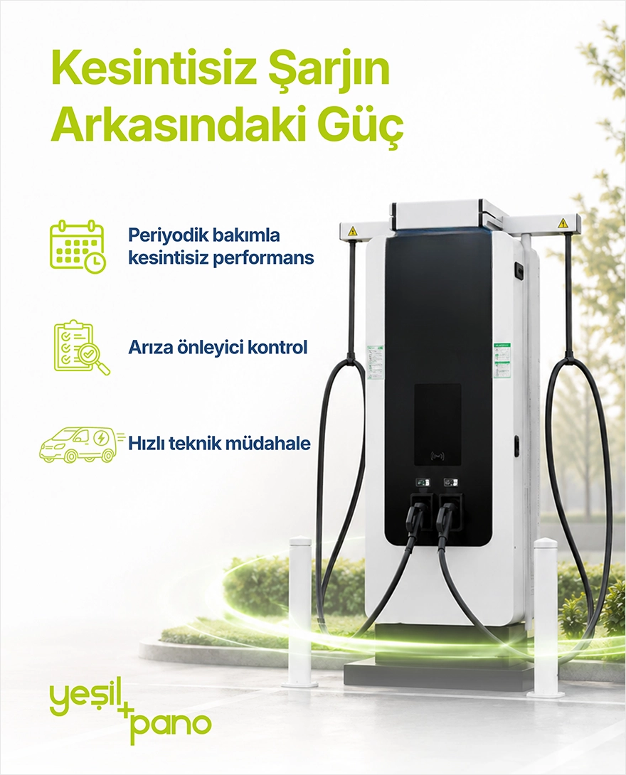 Elektrikli Araç Şarj Altyapısı Bakım Hizmetleri