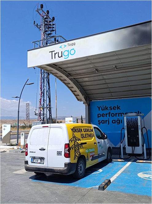 Elektrikli Araçlar Şarj İstasyonları Bakımı Trugo